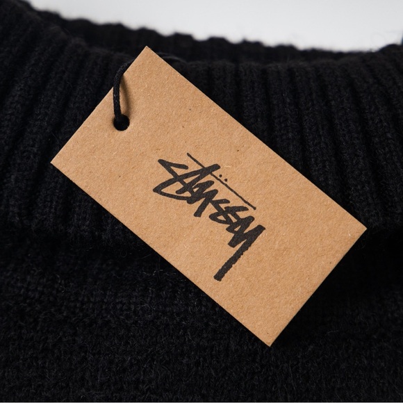 Stussy Black Turtleneck Sweater - Picture 4 of 8